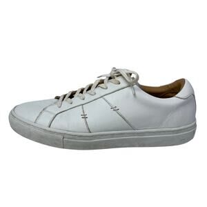 Greats Royale 2.0 Women's White Low Top Round Toe Lace Up Sneakers Shoes Sz 10.5
